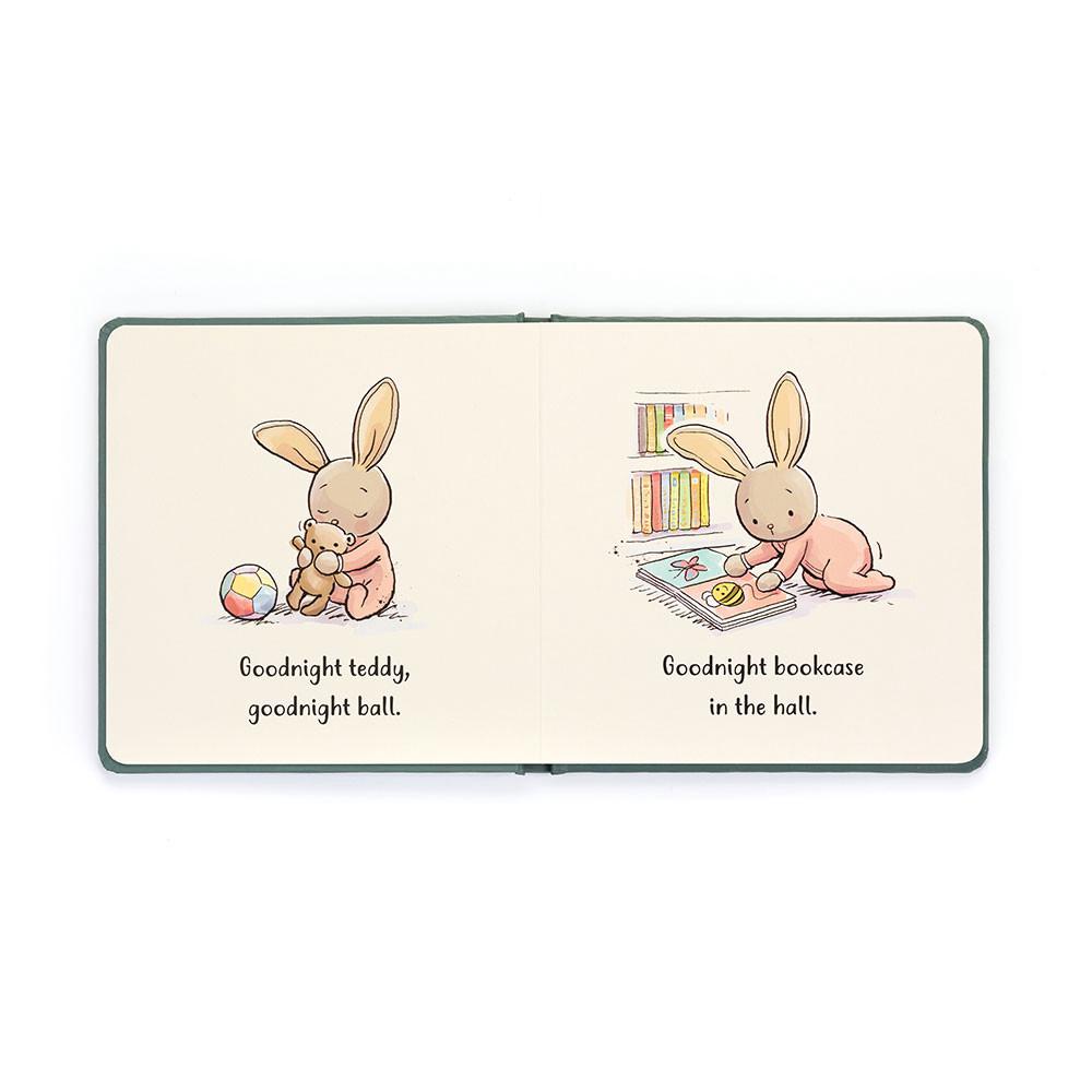 Knižka Aktivity Jellycat Goodnight Bunny and Rock-A-Bye Bunny, Blankyt | WEZDX-6542