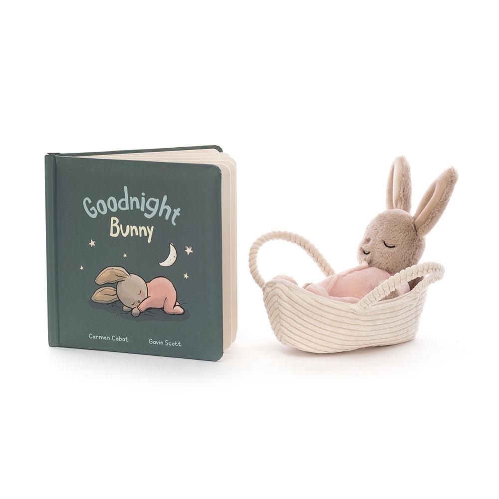 Knižka Aktivity Jellycat Goodnight Bunny and Rock-A-Bye Bunny, Blankyt | WEZDX-6542