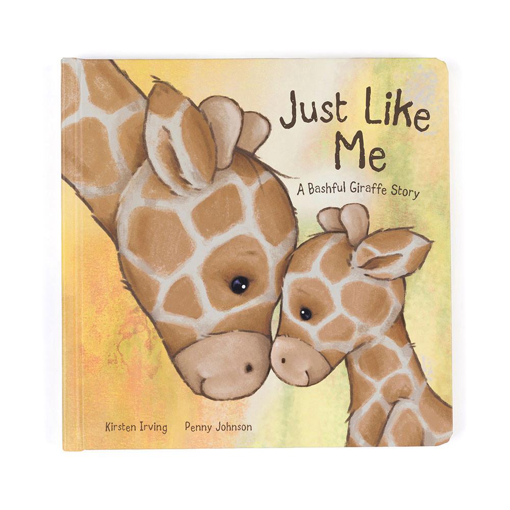 Knižka Aktivity Jellycat Just Like Me and Bashful Giraffe Medium, Žluté | FTOWE-0195