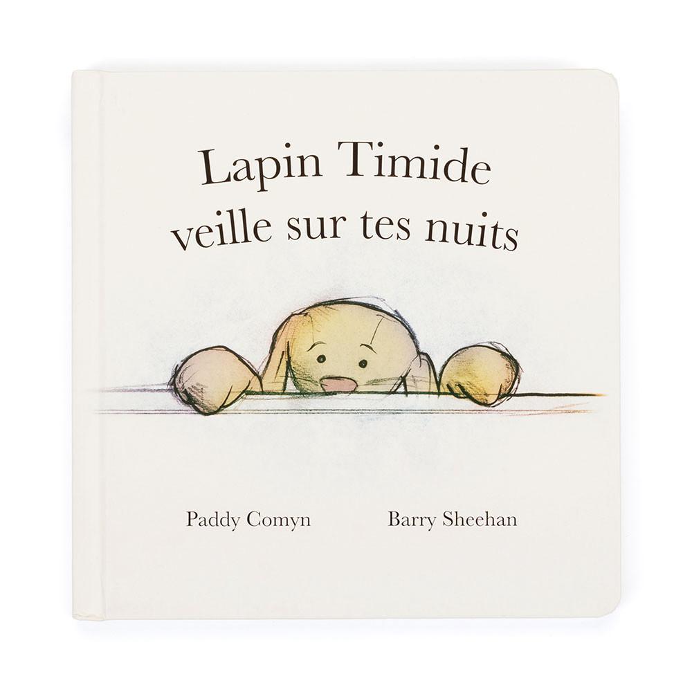 Knižka Aktivity Jellycat Lapin Timide Veille Sur Tes Nuits and Bashful Cottontail Bunny Medium, Hnědé | ONAKI-8920