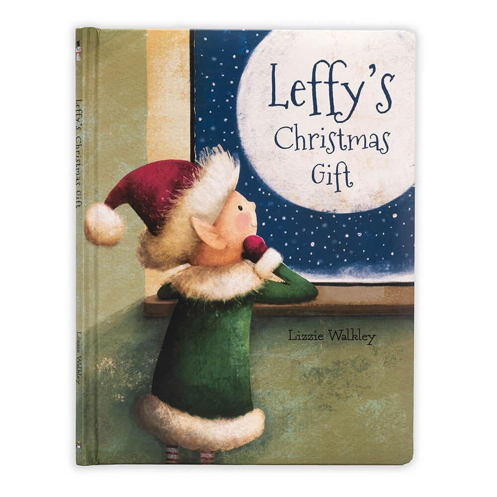 Knižka Aktivity Jellycat Leffy's Christmas Gift and Leffy Elf Medium, Zelene | KPMDH-9578