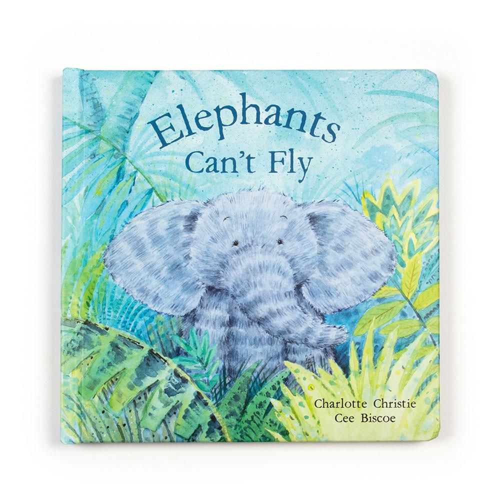 Knižka Aktivity Jellycat Slonícis Can't Fly and Fuddlewuddle Sloníci Medium, Blankyt | CGMHE-3594