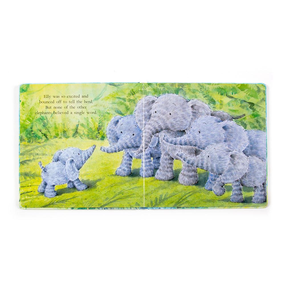 Knižka Aktivity Jellycat Slonícis Can't Fly and Fuddlewuddle Sloníci Medium, Blankyt | CGMHE-3594