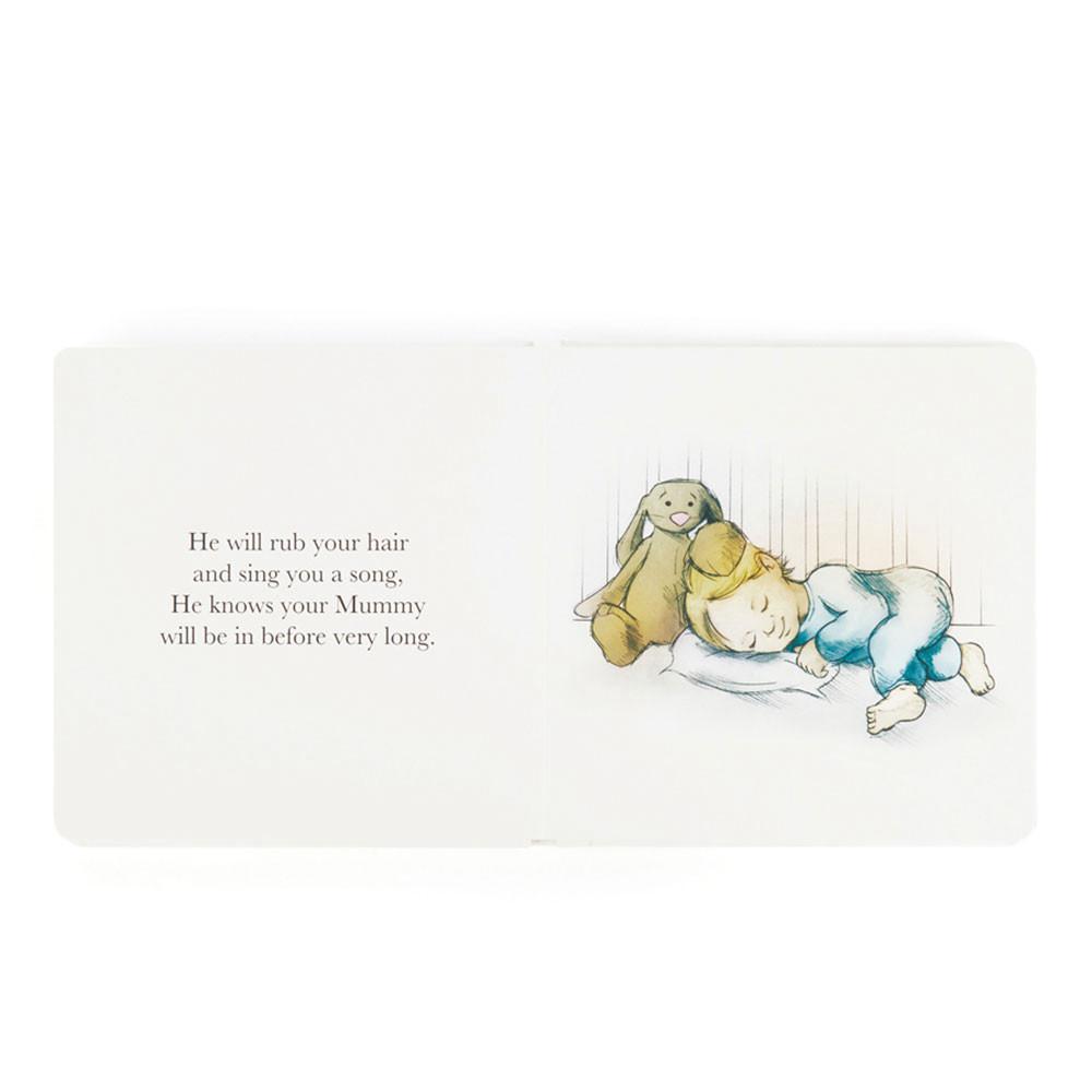 Knižka Aktivity Jellycat The Magic Bunny and Bashful Cottontail Bunny Medium, Hnědé | AEVCX-2891
