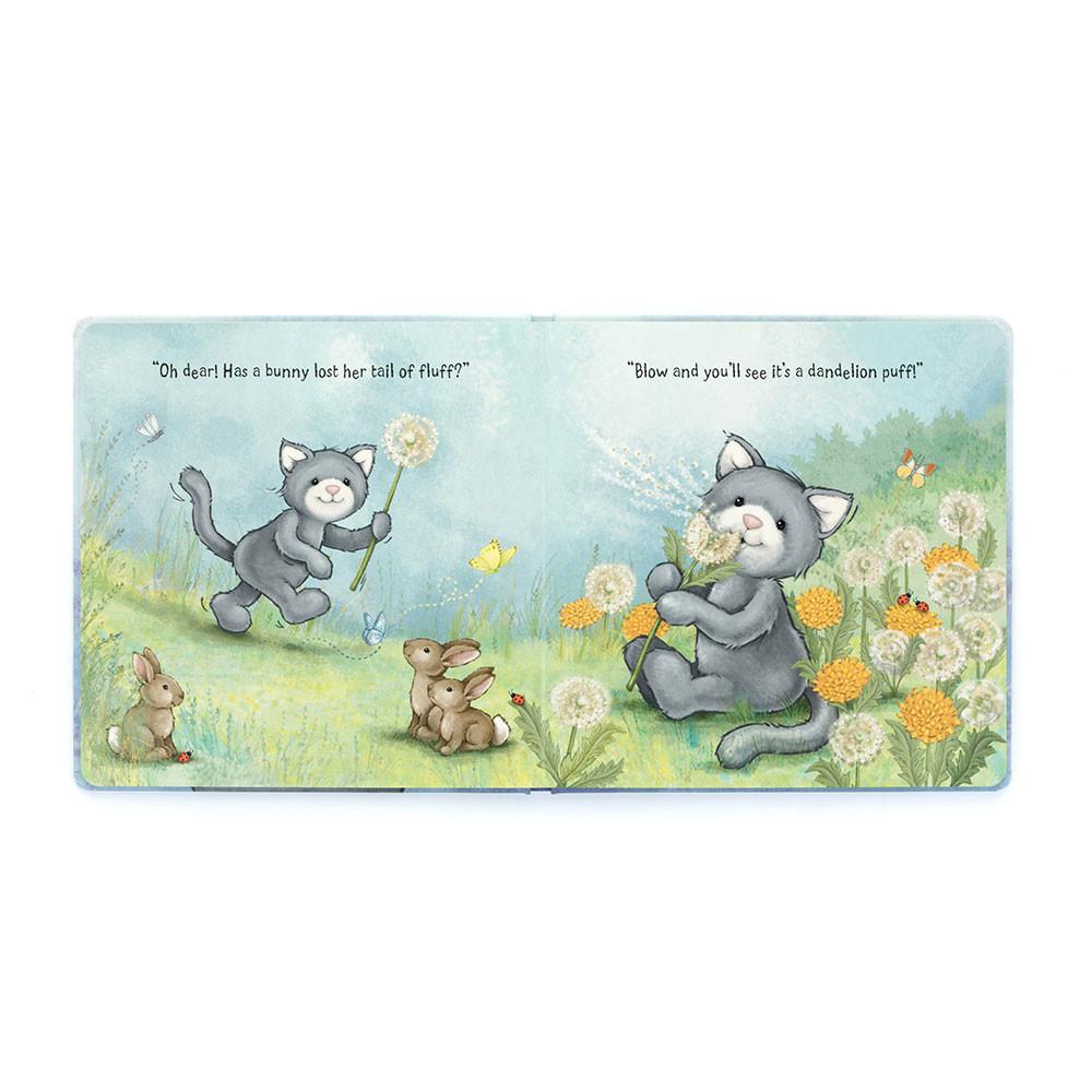 Knižka Aktivity Jellycat When I Wonder and Bashful Kitty Medium, Šedé | CUMFP-1574