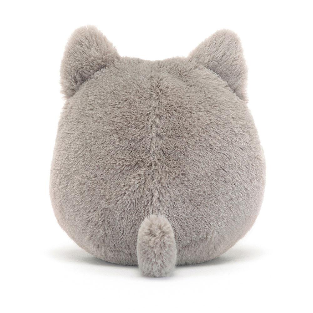Kočičky Jellycat Plyšáci Amuseabean Kitty,4.7in x 3.5in x 2.4in Šedé | AGOSR-8527
