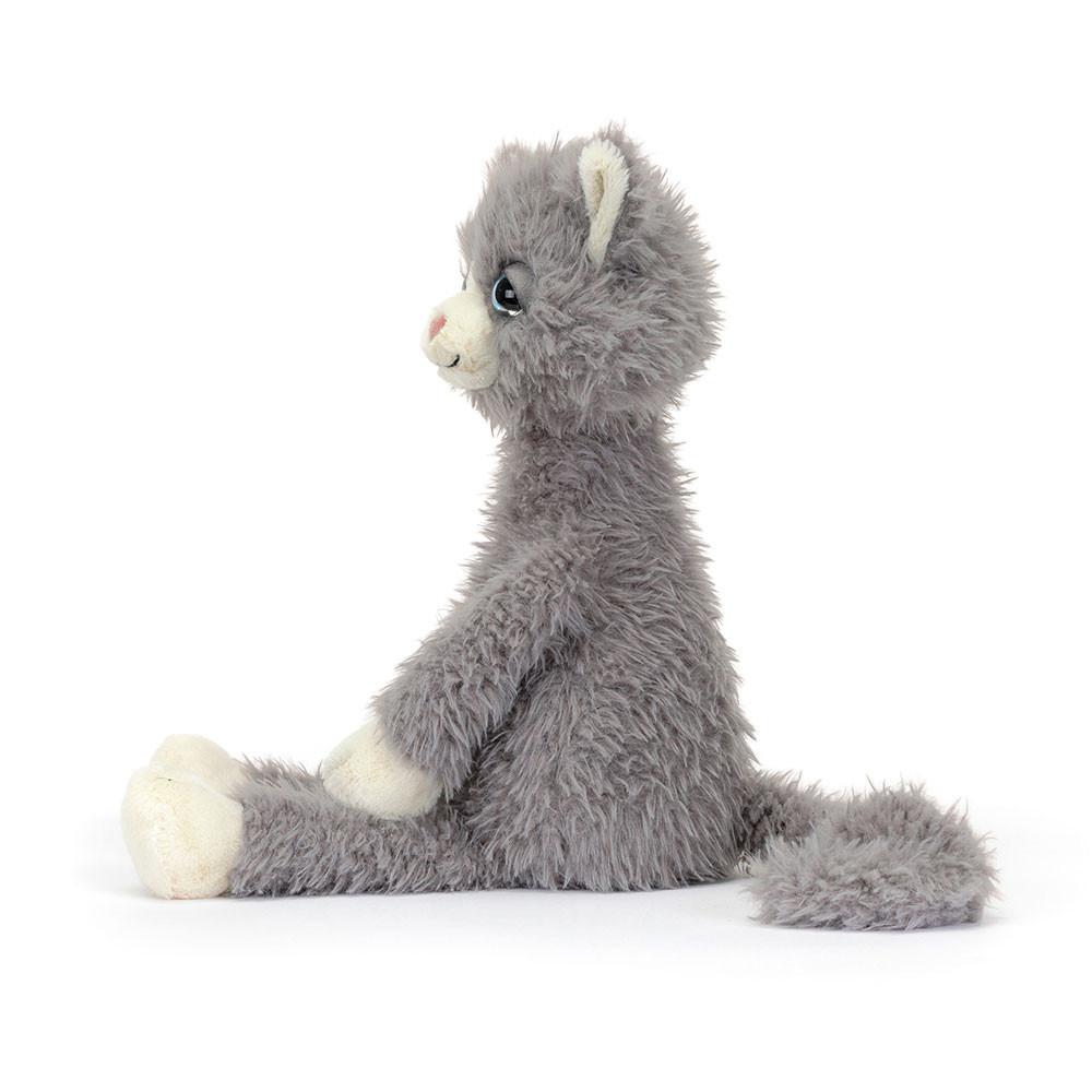 Kočičky Jellycat Plyšáci Blowzy Belle,16.9in x 3.9in x 5.1in Šedé | IWAJO-0725