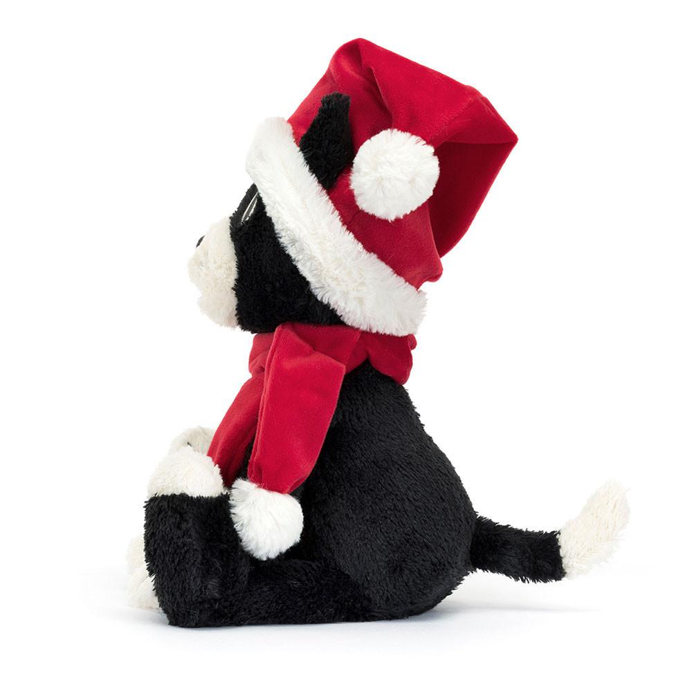 Kočičky Jellycat Plyšáci Christmas Jellycat Jack,12.6in x 4.3in x 3.5in Černé | IUZBO-4961