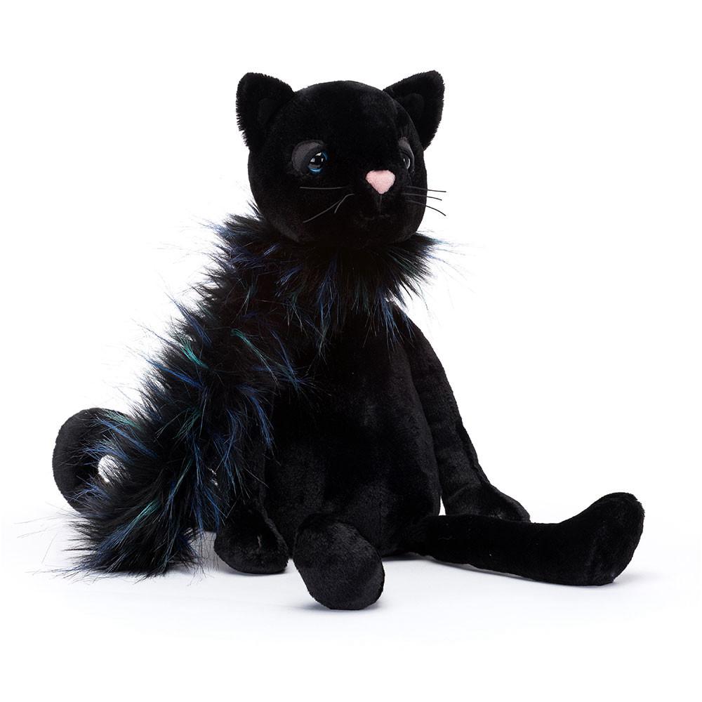 Kočičky Jellycat Plyšáci Glamorama,16.9in x 3.9in x 3.9in Černé | XIOFA-5704
