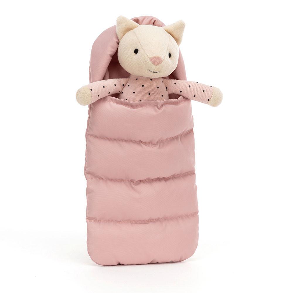 Kočičky Jellycat Plyšáci Snuggler,9.1in x 4.7in x 2.4in Růžové | AIOXP-2869