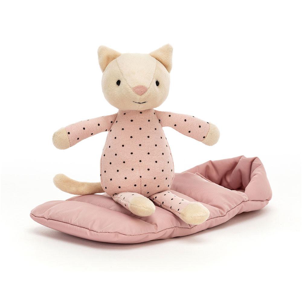 Kočičky Jellycat Plyšáci Snuggler,9.1in x 4.7in x 2.4in Růžové | AIOXP-2869