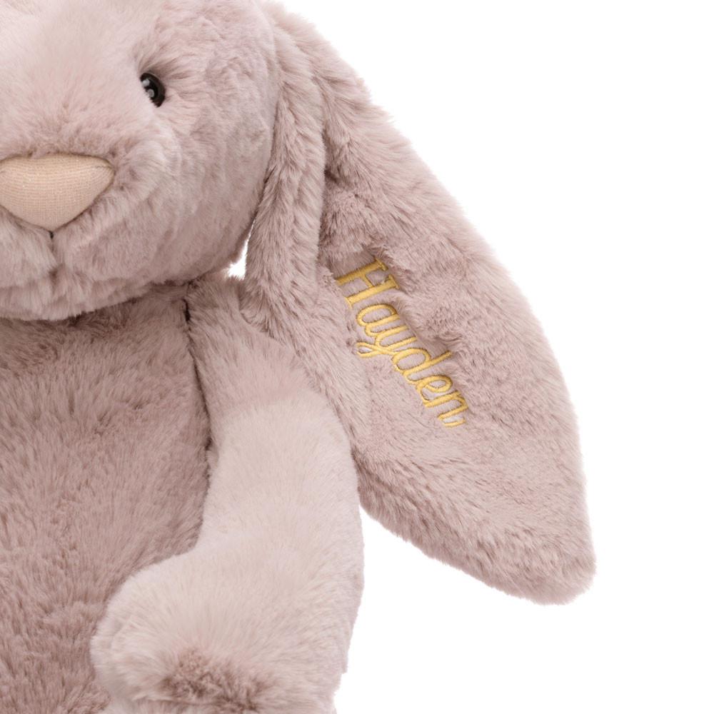 Králícči Jellycat Bashful Luxe Huge,51cm x 21cm x 12cm Růžové | CAXTI-1836