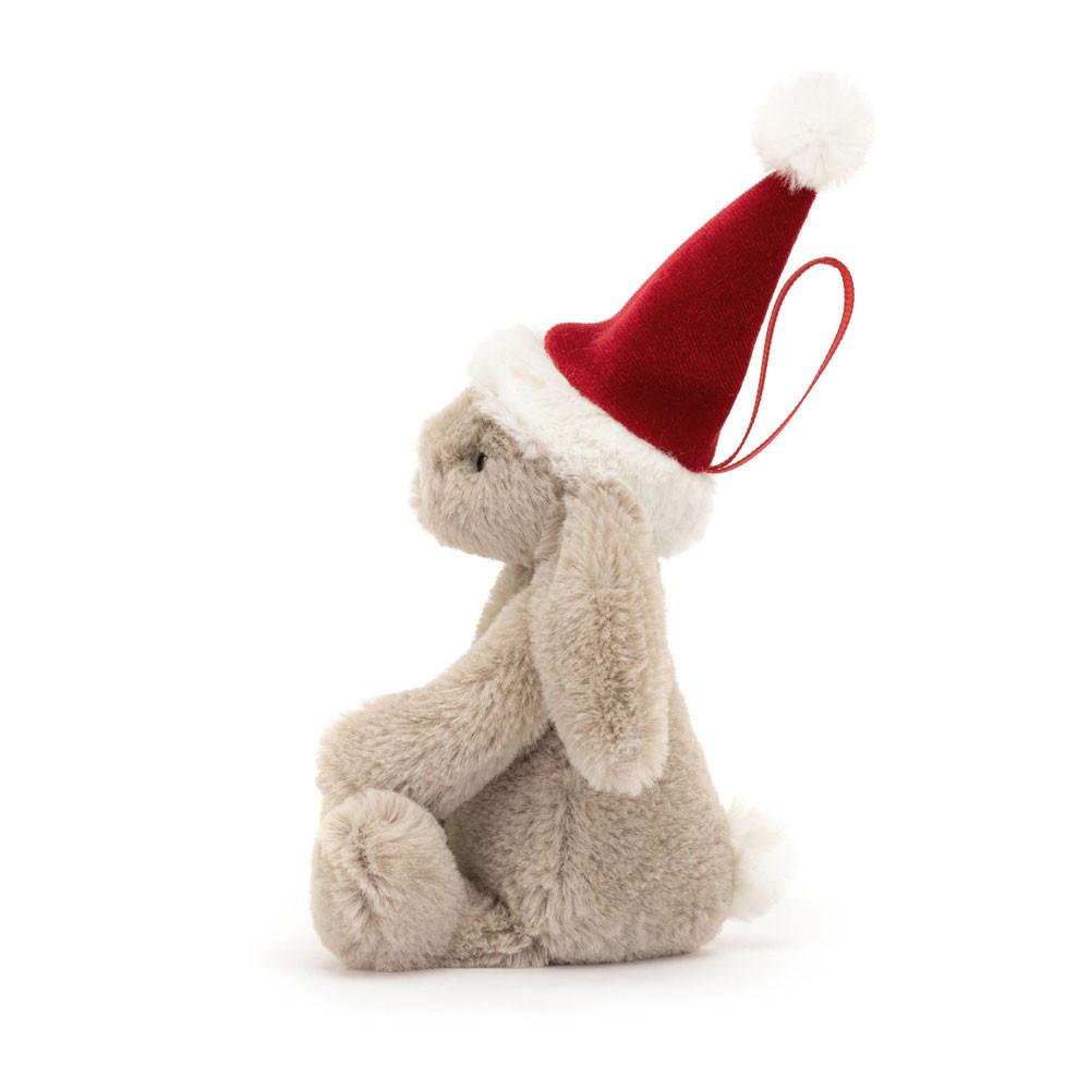 Králícči Jellycat Plyšáci Bashful Christmas Decoration,13cm x 6cm x 4cm Béžový | LFZAV-2475