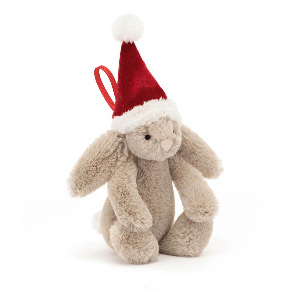 Králícči Jellycat Plyšáci Bashful Christmas Decoration,13cm x 6cm x 4cm Béžový | LFZAV-2475