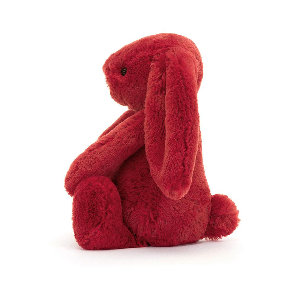 Králícči Jellycat Plyšáci Bashful Cranberry,18cm x 9cm x 8cm Červené | BIPHK-9304
