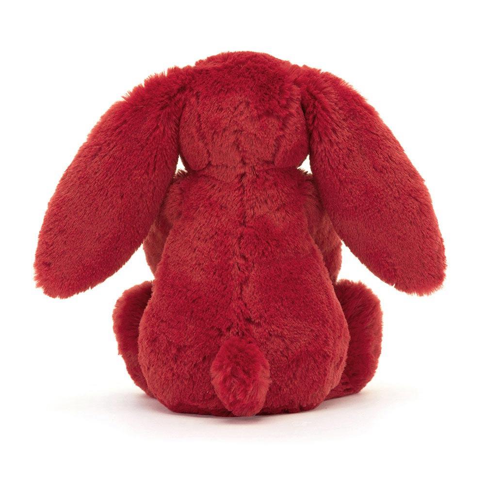 Králícči Jellycat Plyšáci Bashful Cranberry,18cm x 9cm x 8cm Červené | BIPHK-9304