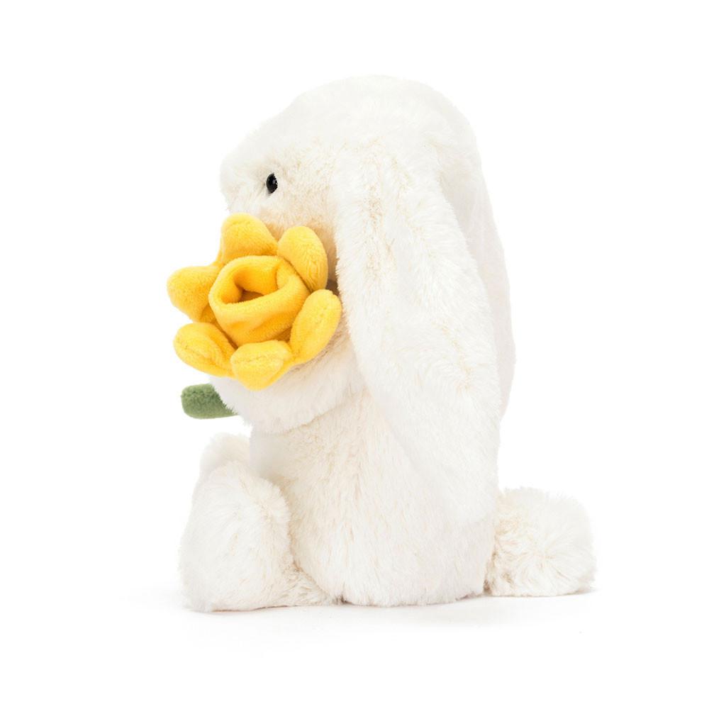 Králícči Jellycat Plyšáci Bashful Daffodil,18cm x 9cm x 8cm Bílé | AEQZC-9702