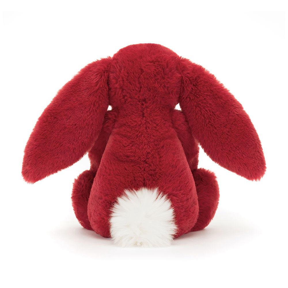 Králícči Jellycat Plyšáci Bashful Luxe Scarlett,31cm x 12cm x 9cm Červené | BSXMN-5812