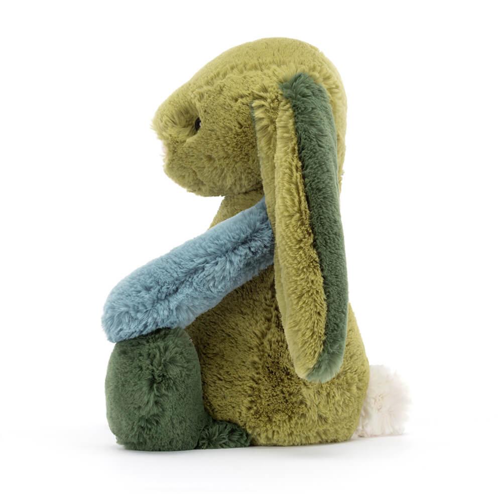 Králícči Jellycat Plyšáci Bashful Patchwork Basil,31cm x 12cm x 9cm Zelene | UPBYI-5739