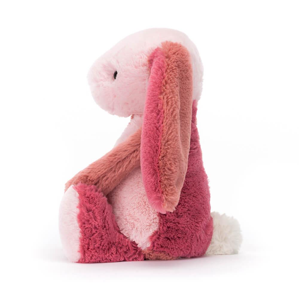 Králícči Jellycat Plyšáci Bashful Patchwork Coralia,31cm x 12cm x 9cm Růžové | IROXP-6495
