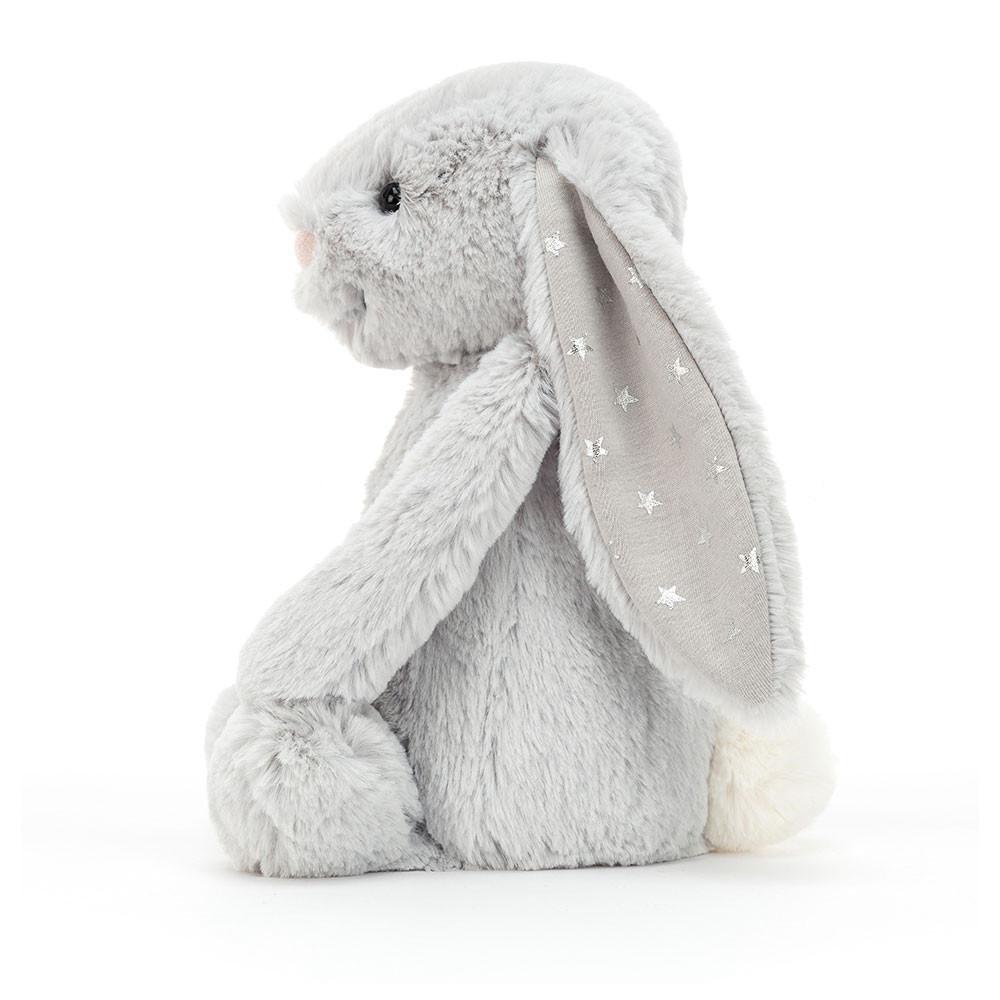 Králícči Jellycat Plyšáci Bashful Shimmer,31cm x 12cm x 9cm Šedé | DERWJ-3105