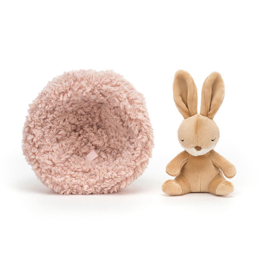 Králícči Jellycat Plyšáci Hibernating,9cm x 13cm x 13cm Béžový | RXQPS-7415
