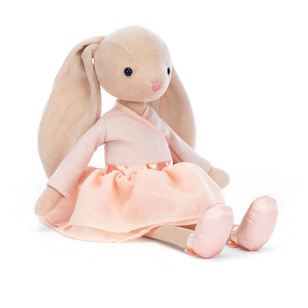 Králícči Jellycat Plyšáci Lila Ballerina,35cm x 8cm x 7cm Béžový | MQPTN-0317