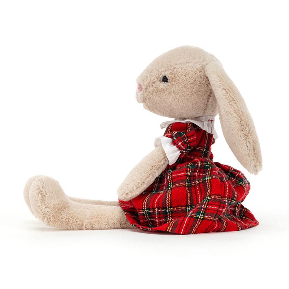 Králícči Jellycat Plyšáci Lottie Tartan,27cm x 7cm x 5cm Béžový | FOSWR-5039
