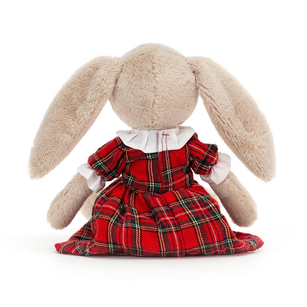 Králícči Jellycat Plyšáci Lottie Tartan,27cm x 7cm x 5cm Béžový | FOSWR-5039