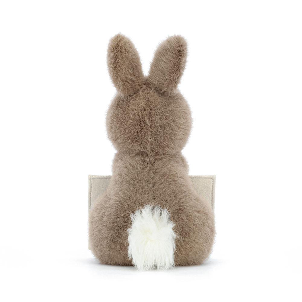 Králícči Jellycat Plyšáci Messenger,19cm x 12cm x 12cm Hnědé | UJWVZ-9702