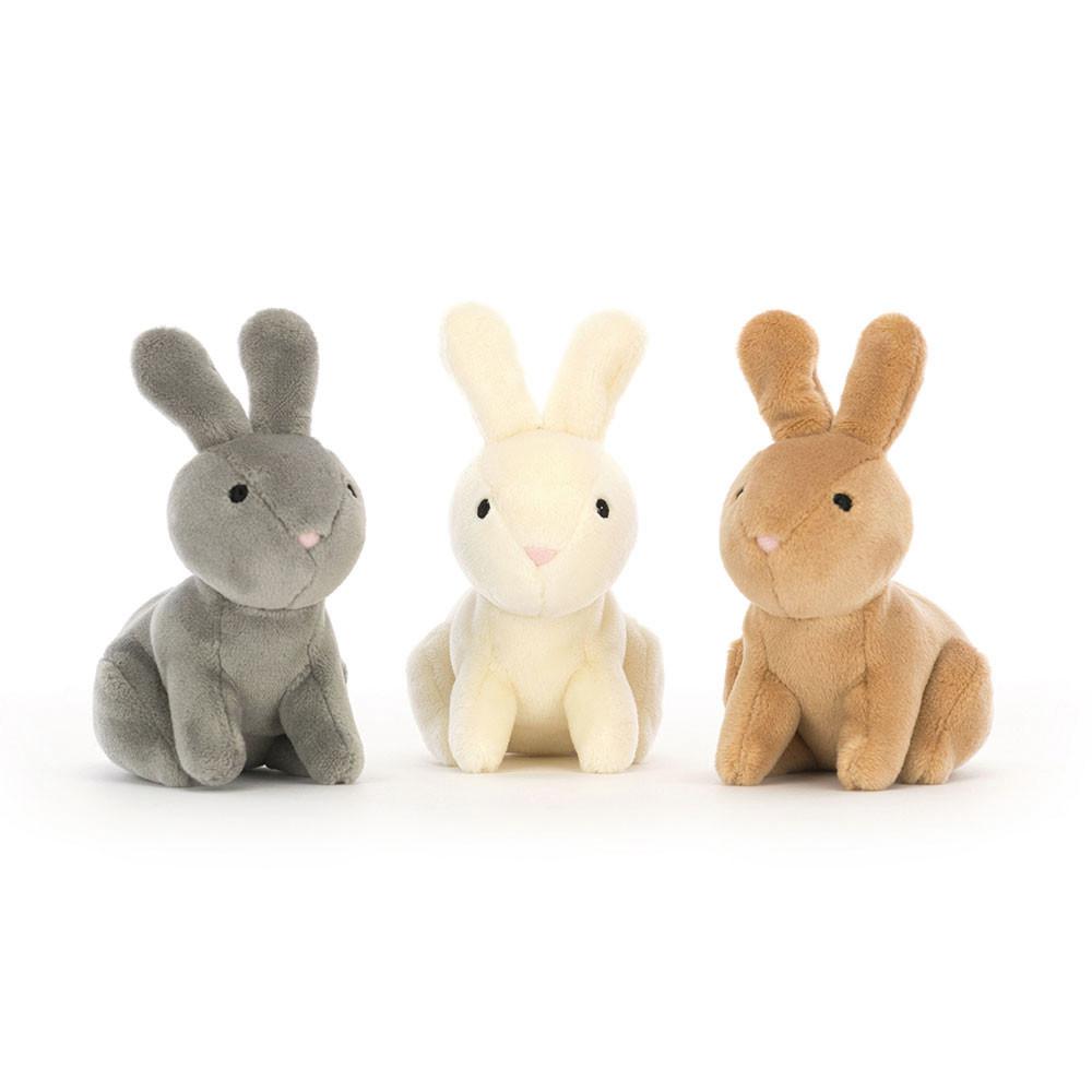 Králícči Jellycat Plyšáci Nesting Bunnies,11cm x 13cm x 13cm Hnědé | WGBHM-5069
