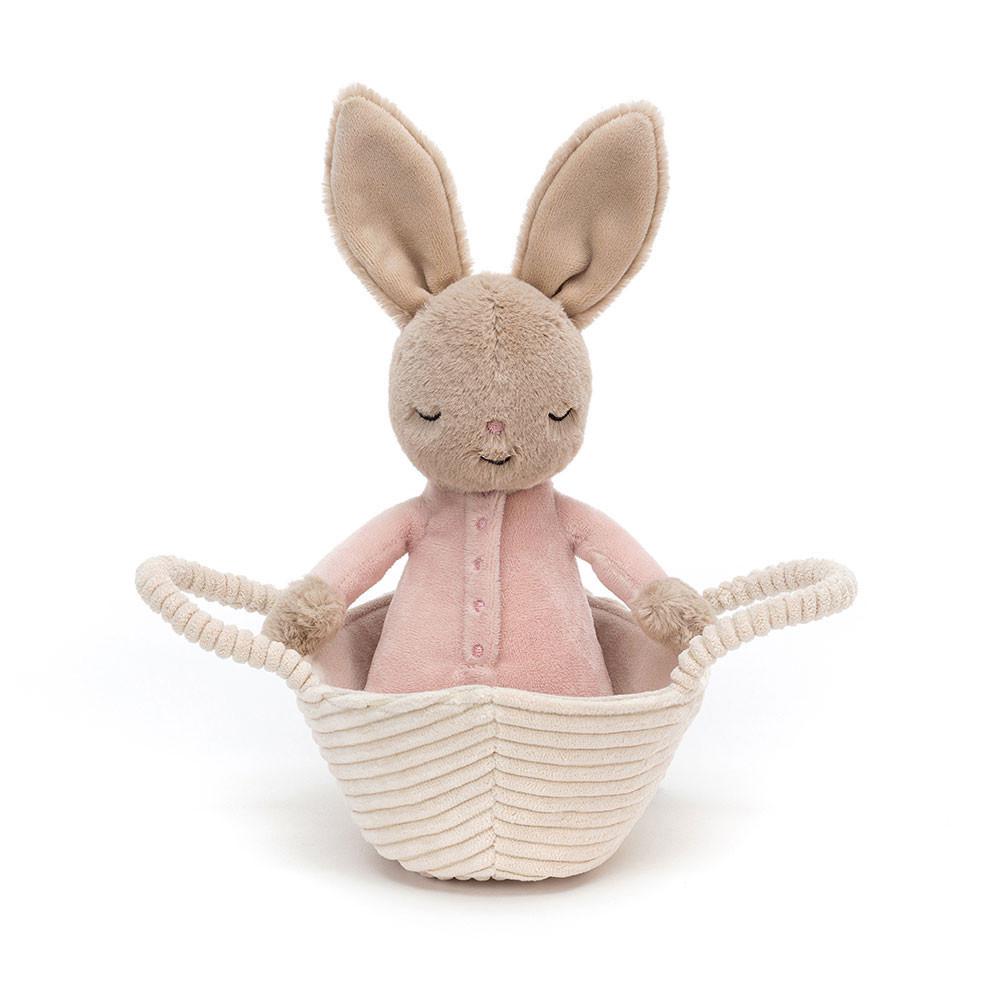 Králícči Jellycat Plyšáci Rock-a-Bye,12cm x 9cm x 20cm Béžový | SAMVF-8567