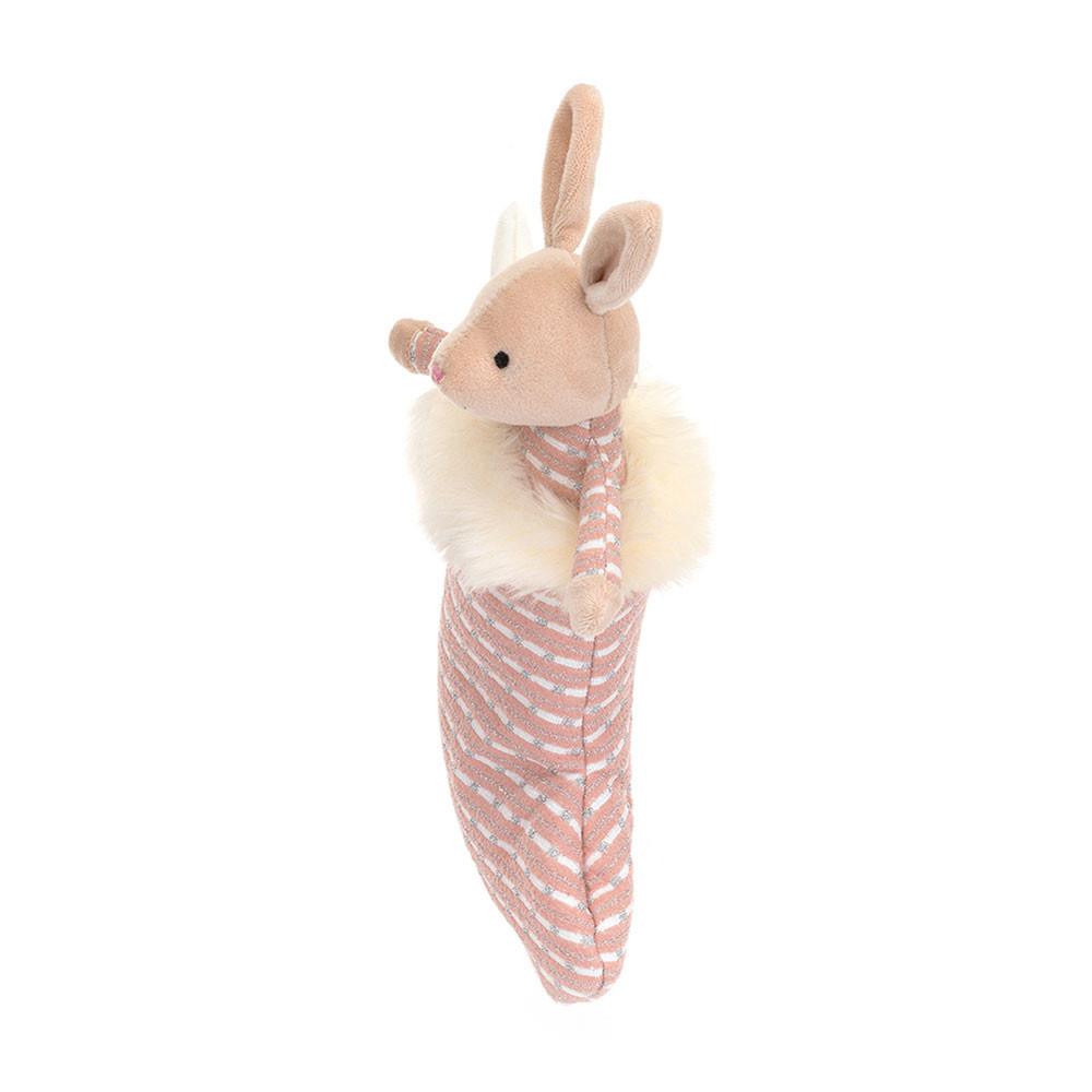 Králícči Jellycat Plyšáci Shimmer Stocking,20cm x 9cm x 2cm Béžový | UBYIZ-1053
