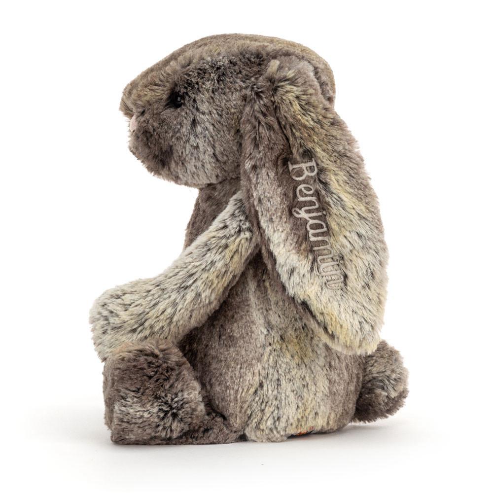 Králíček Jellycat Plyšáci Bashful Cottontail Bunny Medium,31cm x 12cm x 9cm Hnědé | LMAJO-2097