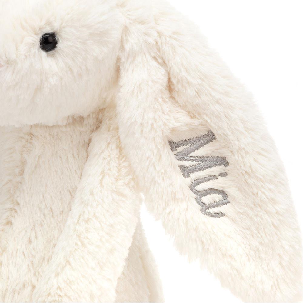 Králíček Jellycat Plyšáci Bashful Cream Bunny Medium,31cm x 12cm x 9cm Bílé | TPHQW-7021