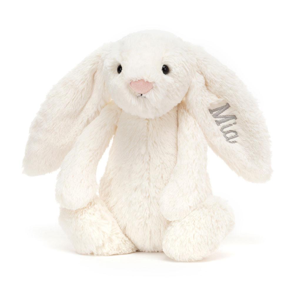 Králíček Jellycat Plyšáci Bashful Cream Bunny Medium,31cm x 12cm x 9cm Bílé | TPHQW-7021