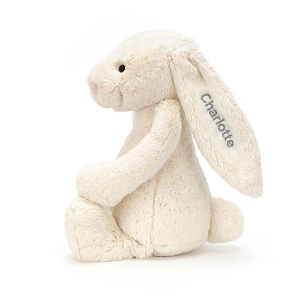Králíček Jellycat Plyšáci Bashful Cream Bunny Huge,51cm x 21cm x 12cm Bílé | WVLZF-6873