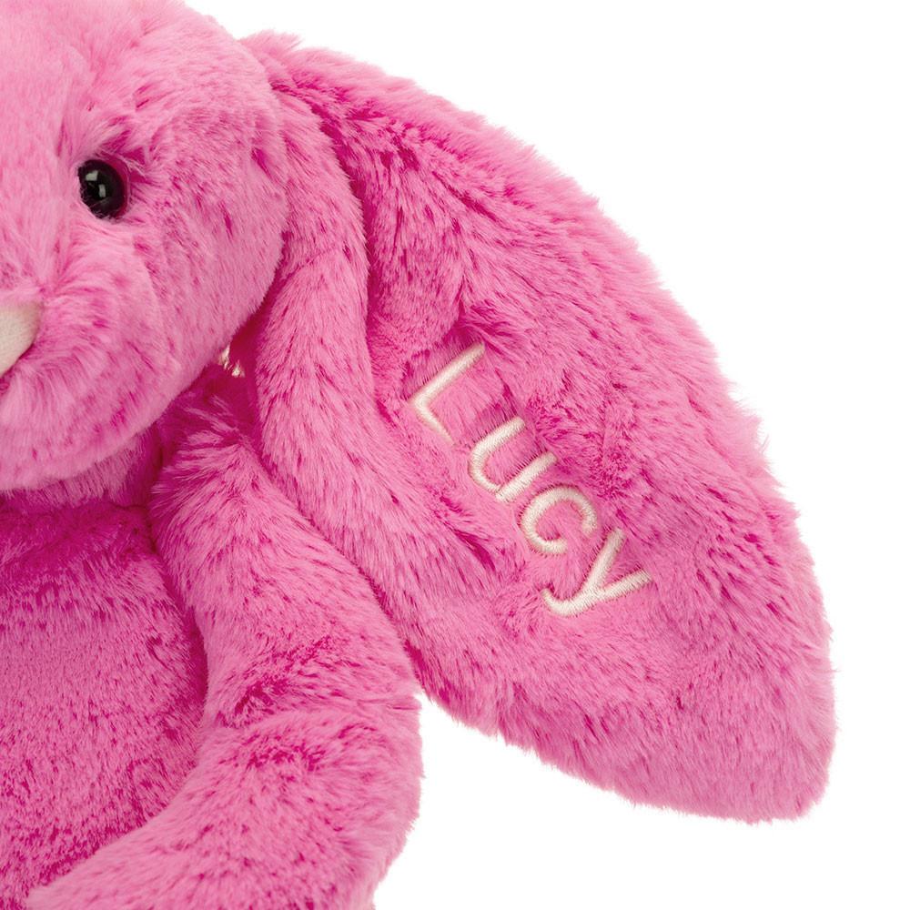Králíček Jellycat Plyšáci Bashful Hot Bunny Medium,31cm x 12cm x 9cm Růžové | HDGEZ-5871