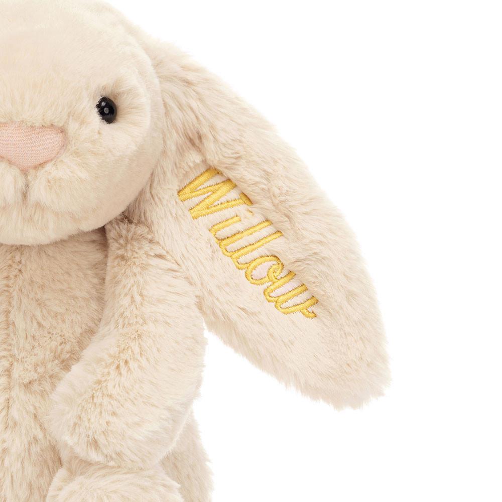 Králíček Jellycat Plyšáci Bashful Luxe Bunny Willow Medium,31cm x 12cm x 9cm Béžový | XBJGZ-8593
