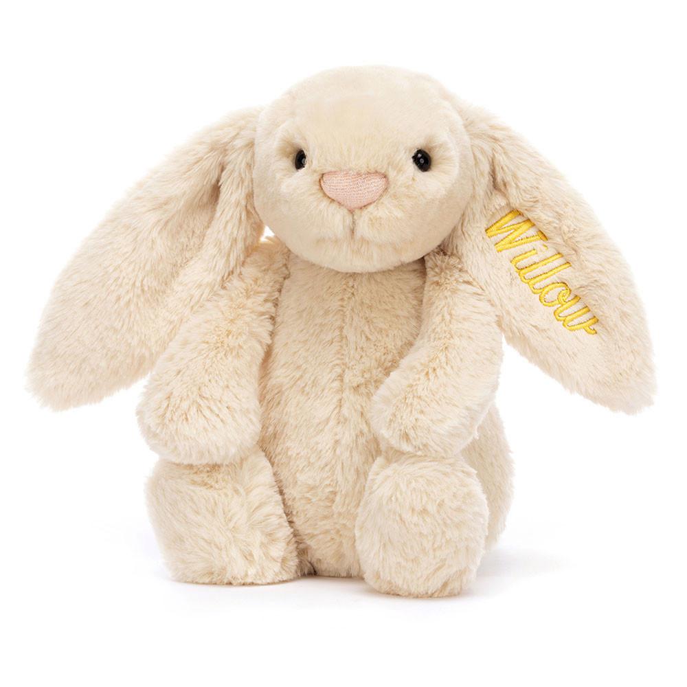 Králíček Jellycat Plyšáci Bashful Luxe Bunny Willow Medium,31cm x 12cm x 9cm Béžový | XBJGZ-8593