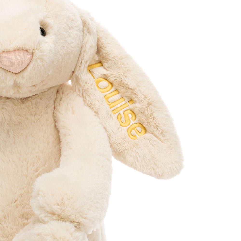 Králíček Jellycat Plyšáci Bashful Luxe Bunny Willow Huge,31cm x 12cm x 9cm Béžový | JPNMZ-4923