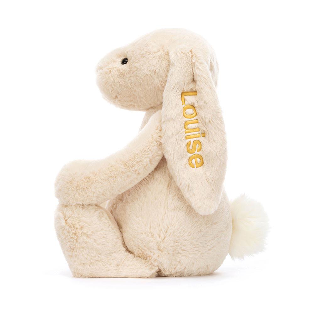 Králíček Jellycat Plyšáci Bashful Luxe Bunny Willow Huge,31cm x 12cm x 9cm Béžový | JPNMZ-4923
