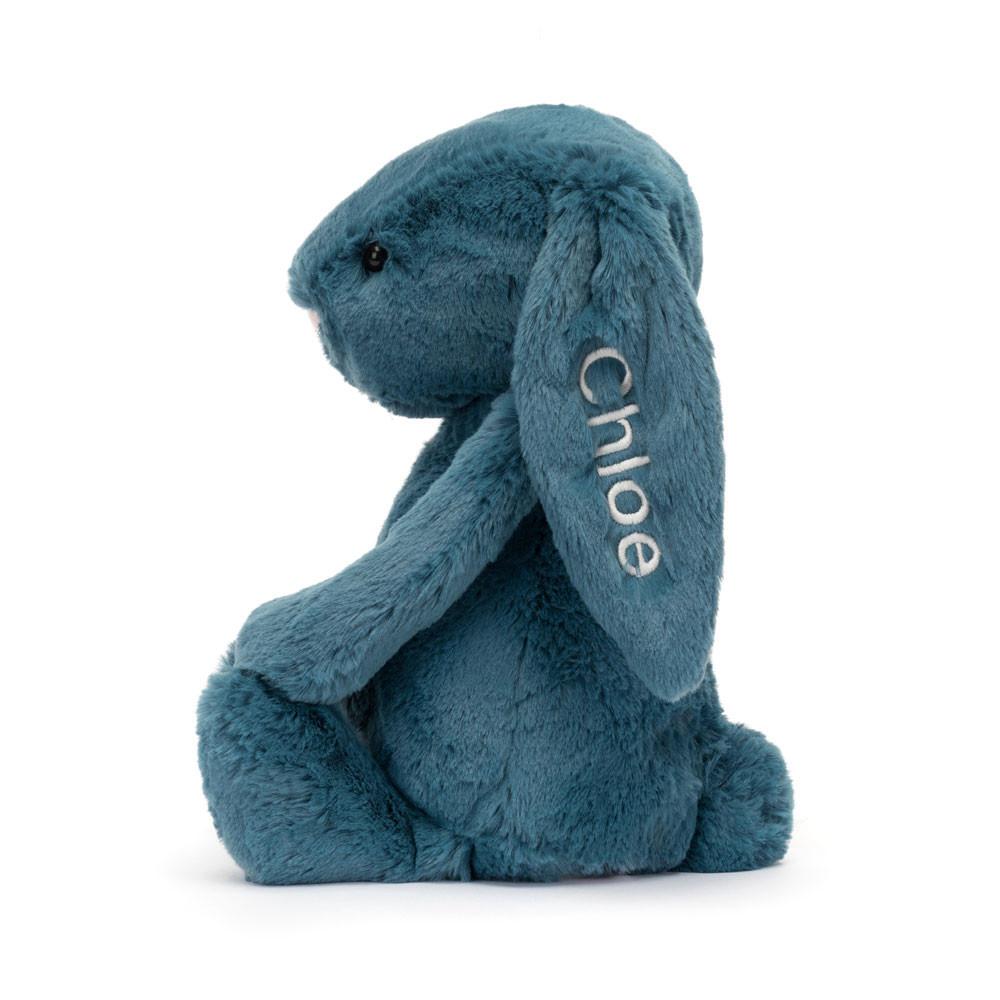 Králíček Jellycat Plyšáci Bashful Mineral Bunny Medium,31cm x 12cm x 9cm Blankyt | PFQZN-7512