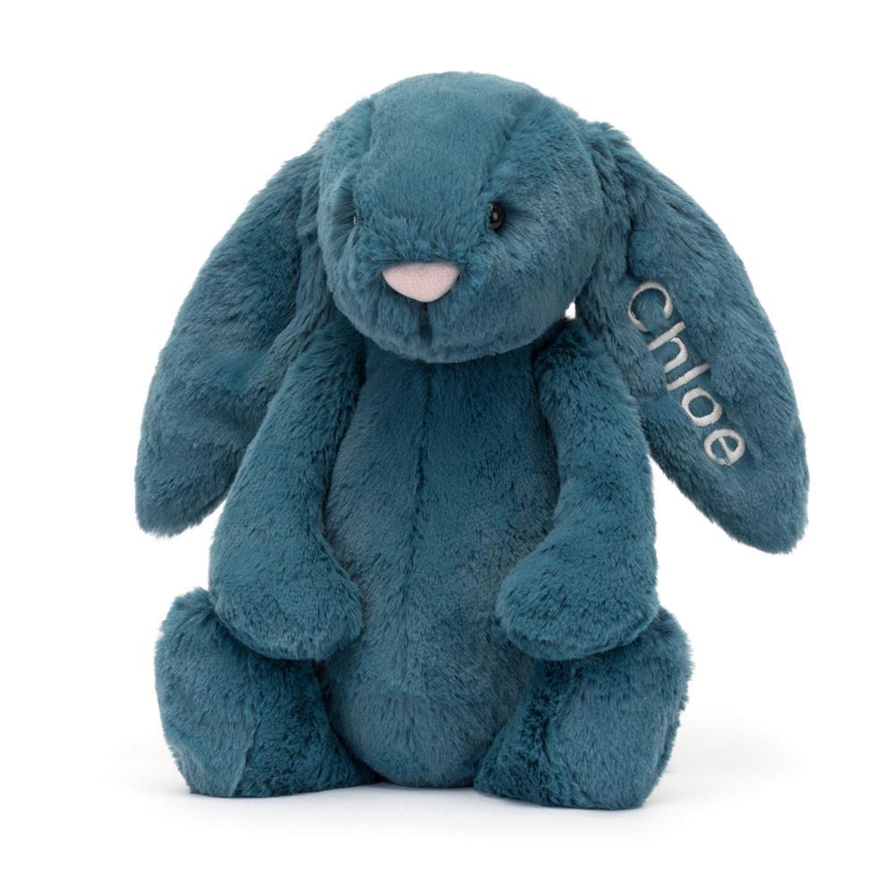 Králíček Jellycat Plyšáci Bashful Mineral Bunny Medium,31cm x 12cm x 9cm Blankyt | PFQZN-7512