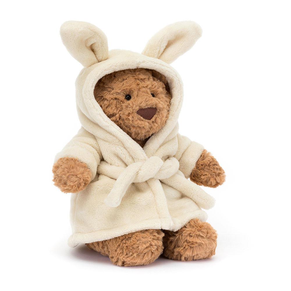 Medvídci Jellycat Plyšáci Bartholomew Bathrobe,26cm x 12cm x 8cm Hnědé | WYEUR-4215