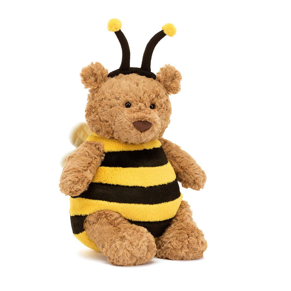 Medvídci Jellycat Plyšáci Bartholomew \'Bumblebee\',26cm x 14cm x 14cm Hnědé | ZVFEK-0367