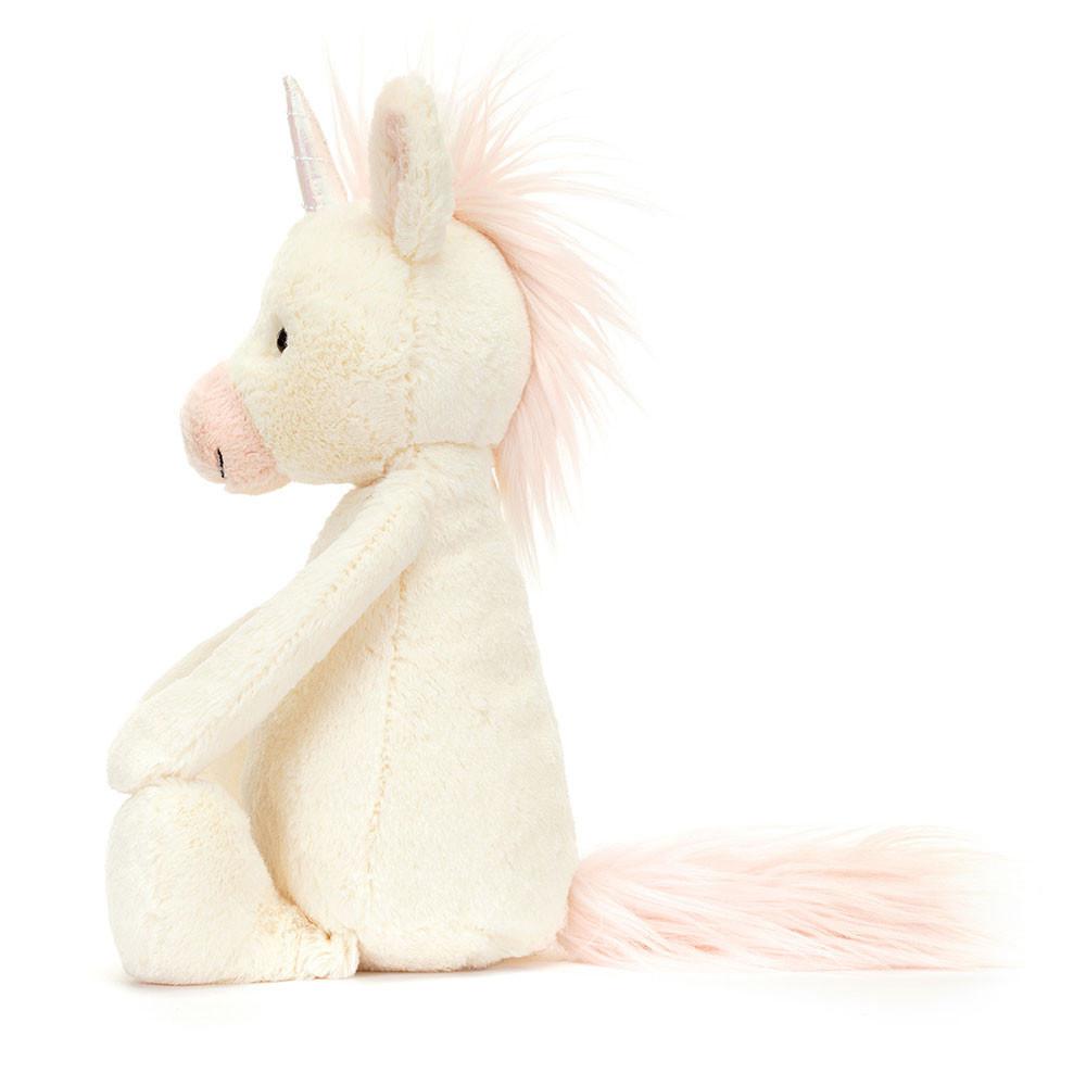 Mýtická Stvoření Jellycat Plyšáci Bashful Unicorn,31cm x 12cm x 9cm Krém | FWPLR-7528