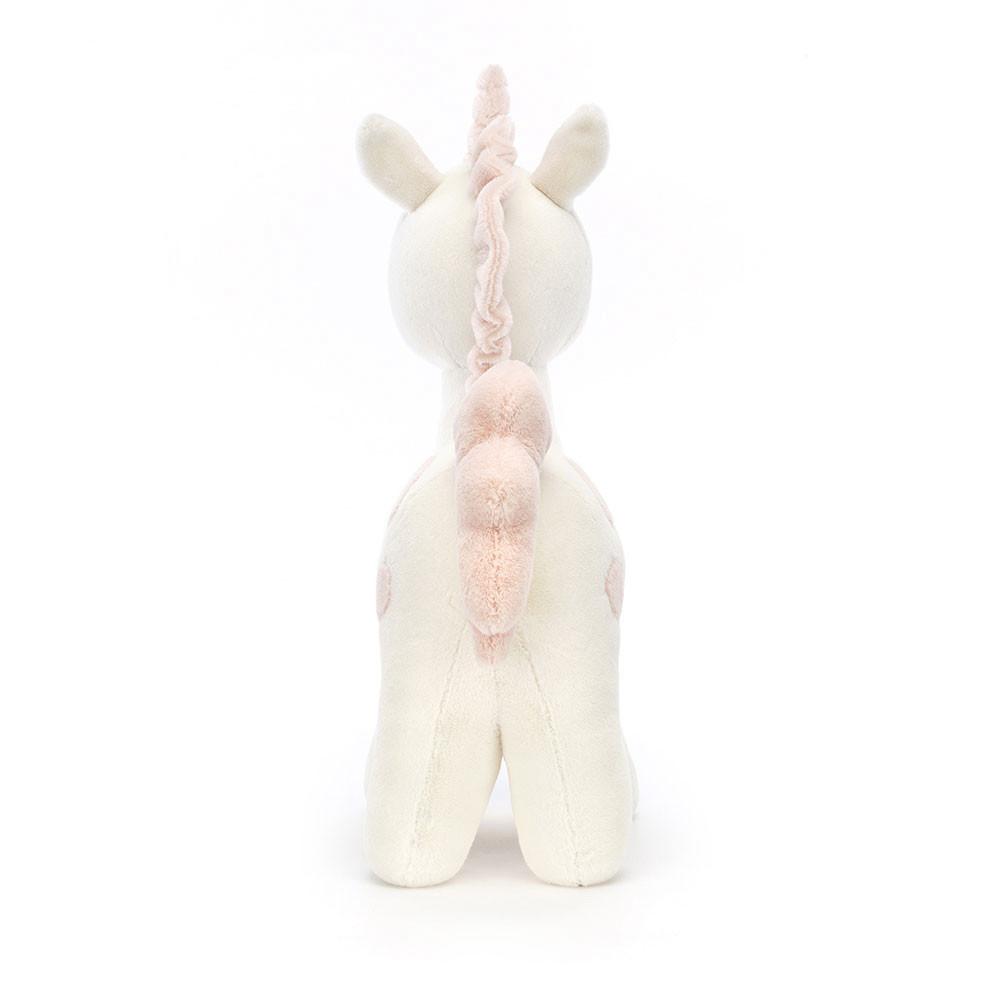 Mýtická Stvoření Jellycat Plyšáci Big Spottie Unicorn,42cm x 15cm x 23cm Bílé | JVEOT-2874