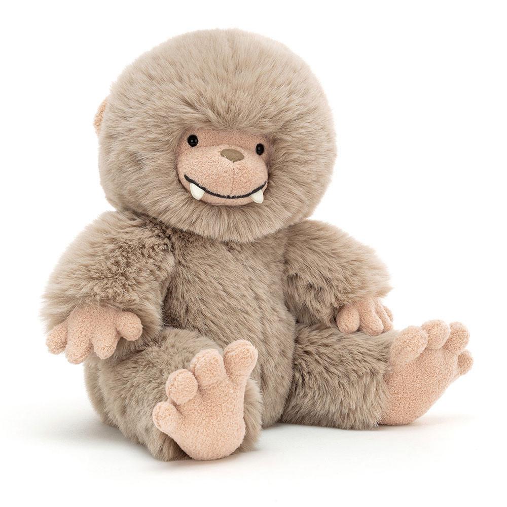 Mýtická Stvoření Jellycat Plyšáci Bo Bigfoot,28cm x 18cm x 12cm Béžový | HROLG-9438