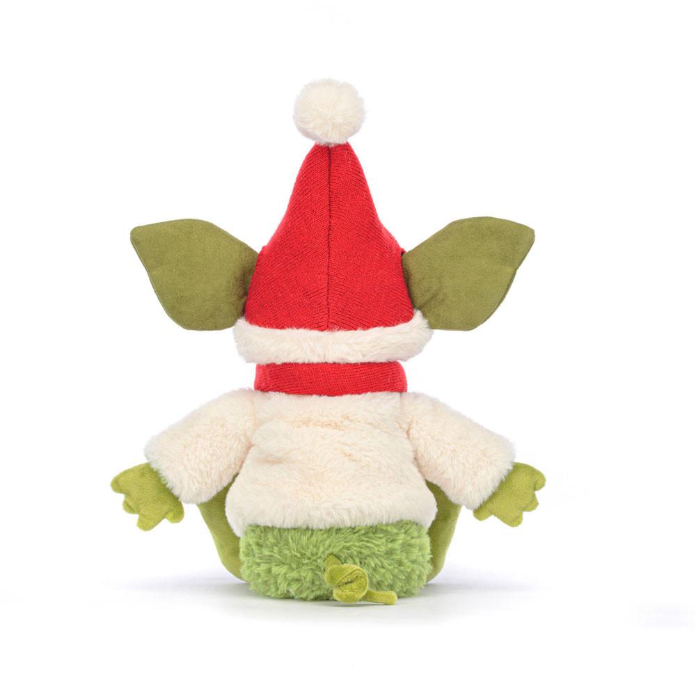 Mýtická Stvoření Jellycat Plyšáci Christmas Grizzo,30cm x 10cm x 9cm Zelene | CWOAV-2596